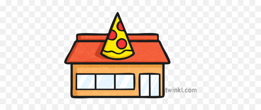Pizza Restaurant Map Icon Illustration - Twinkl Pizza Restaurant Icon Png,Restaurant Icon Png