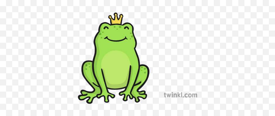 Frog Prince Illustration - Twinkl Twinkl Frog Png,Prince Png