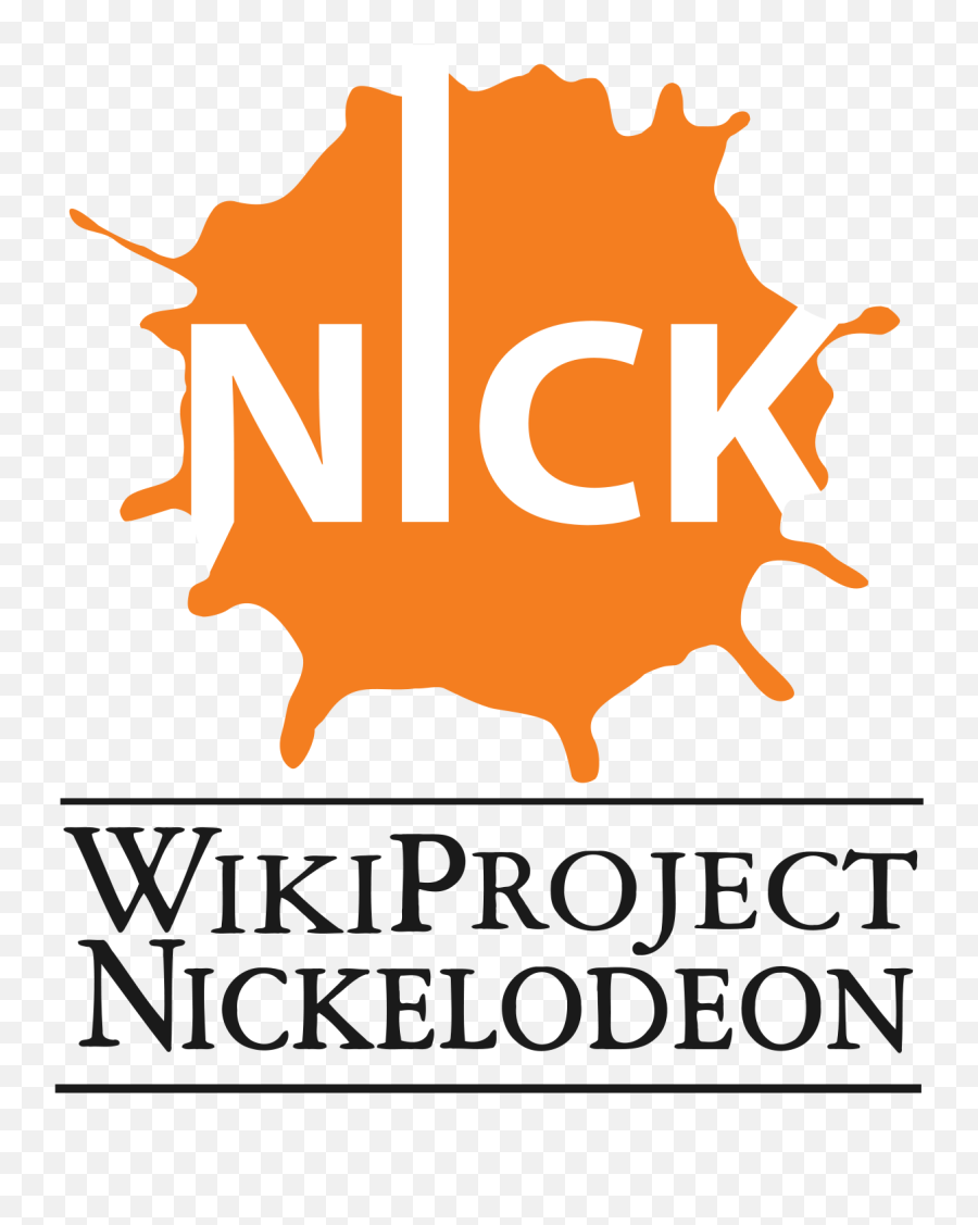 Filenickelodeon Wikiproject Logosvg - Wikimedia Commons Big Png,Nickelodeon Logo Transparent