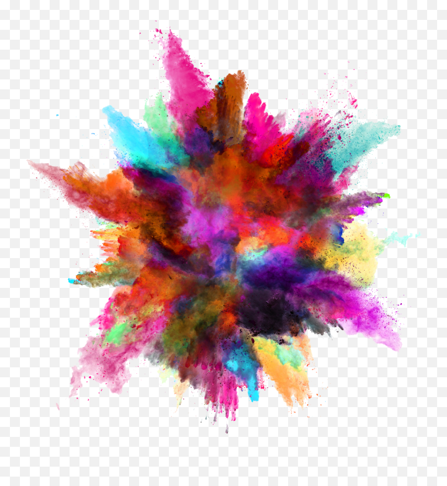 Hd Colors - Transparent Background Color Explosion Png,Colors Png - free  transparent png images 