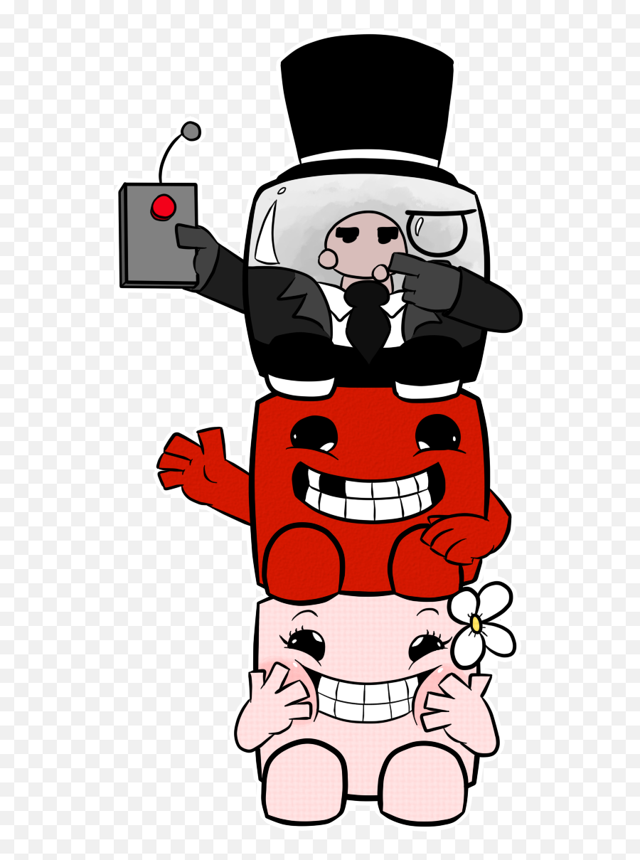 Ik0xpq1 - Fictional Character Png,Super Meat Boy Png