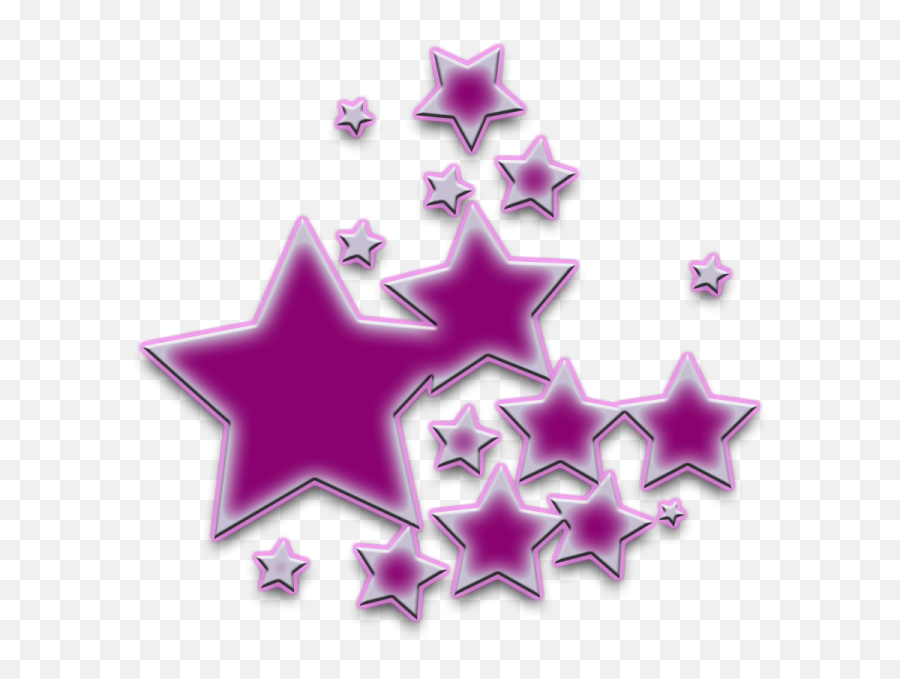 Stars Png Image Transparent Background - Purple Star Png Background,Star Transparent Background