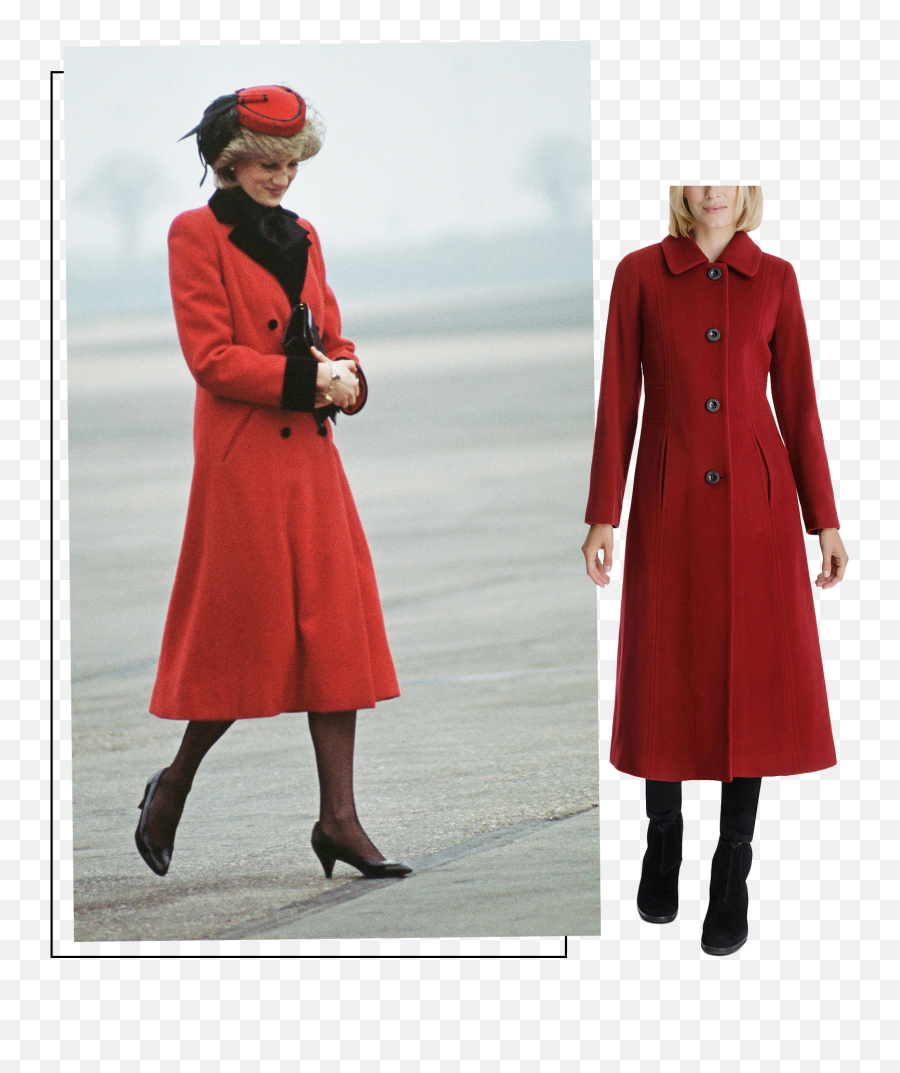 9 Coats Worthy Of Meghan Markle Kate Middleton And - Princess Diana Fashion Coat Png,Icon Women Jacket