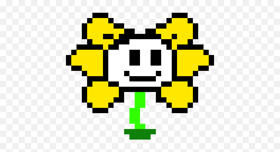 Undertale - Pikachu Pixel Art Minecraft Png,Flowey Png