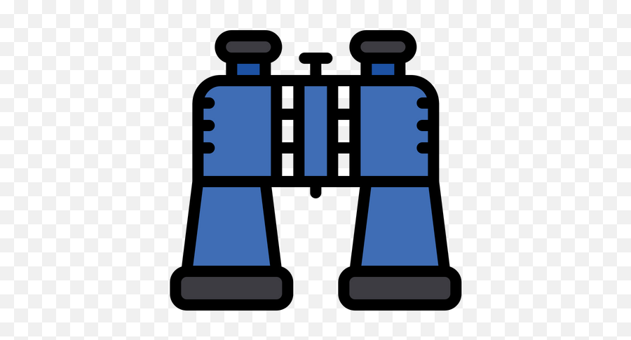 Binocular Icon Of Colored Outline Style - Available In Svg Vertical Png,Binoculars Icon