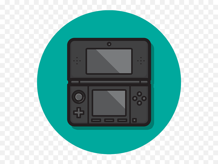 Nintendo Handheld Icon Set - Nintendo 3ds Icon Vector Png,Nintendo Controller Icon
