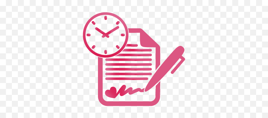 Lll Hw Icon 1 With Clock - Icon Png,Pink Clock Icon