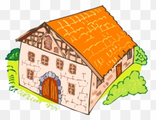 26 Old House Clipart Transparent Free Clip Art Stock - Old Stone House Clipart Png,House Clipart Transparent