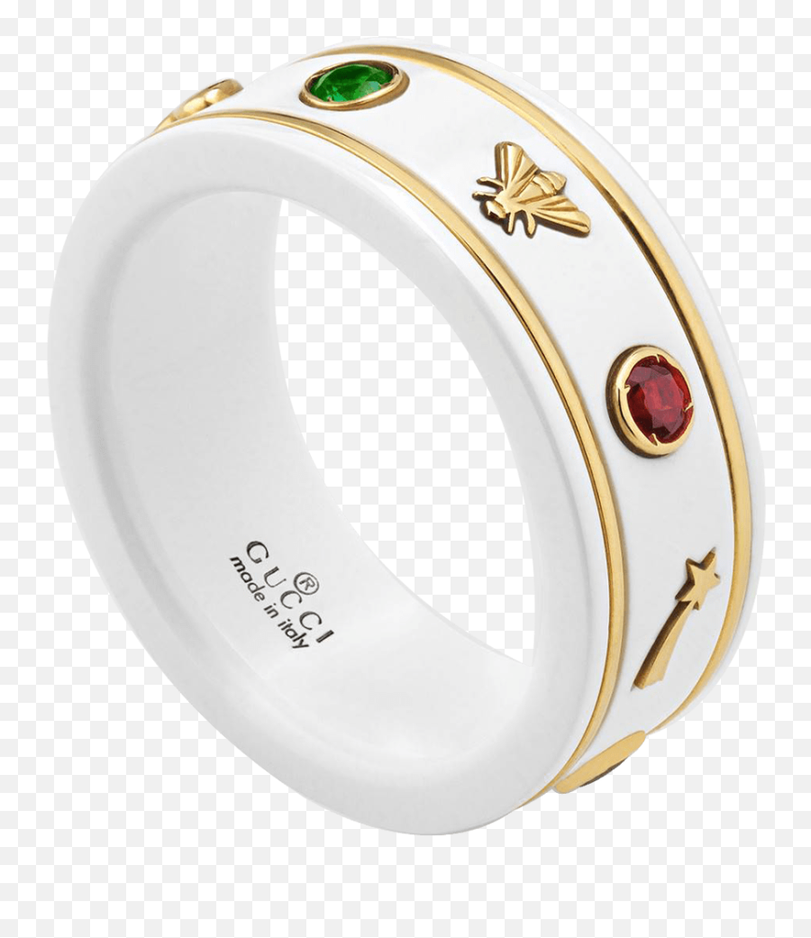 Gucci Icon Ring With Gemstones - Solid Png,Gucci Icon Bracelet