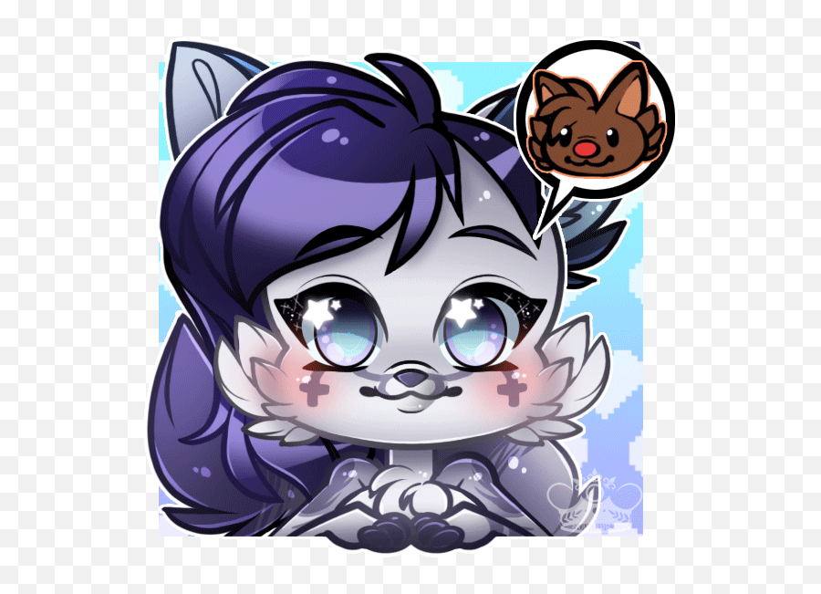 Chit Chat Icons - Vixlries Furry Amino Fictional Character Png,Furaffinity Transparent Icon