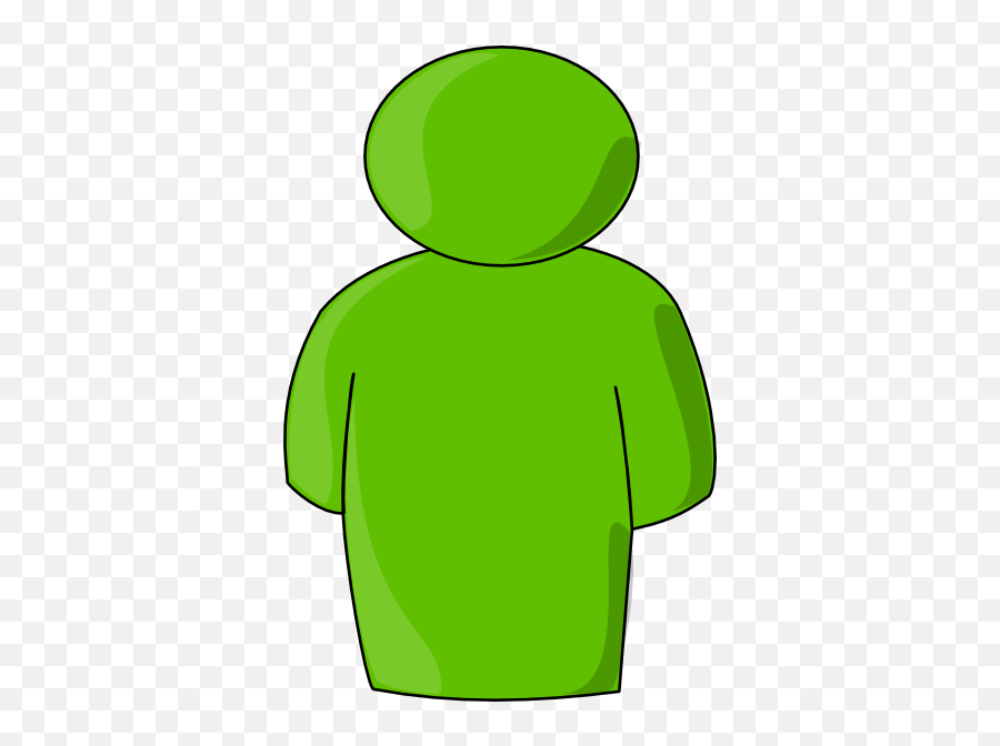 Person Buddy Symbol Green Light Clip - Hooded Png,Greenlight Icon