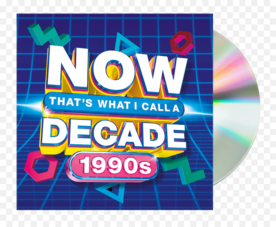 What I Call A 1990s Cd - Now What I Call A Decade 1990s Png,90's Music Icon