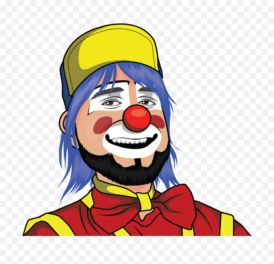Download Clownu0027s Png Image For Free - Drawing Happy Clown Face,Wigs Png