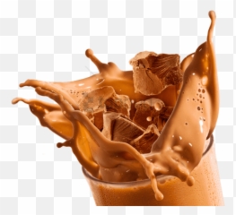Chocolate Milk Splash Png Images - Tea