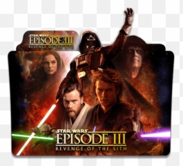 Star Wars Revenge Of The Sith Folder Icon - Designbust Star Wars Revenge Of The Sith Poster Png,Star Wars Icon Png