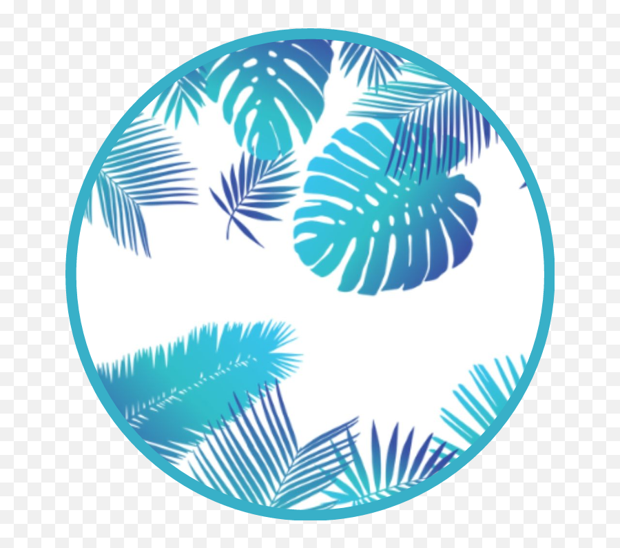 Logo Icon Azul Celeste Colors Icons - Tropical Blue Leaves Png,Celeste Icon