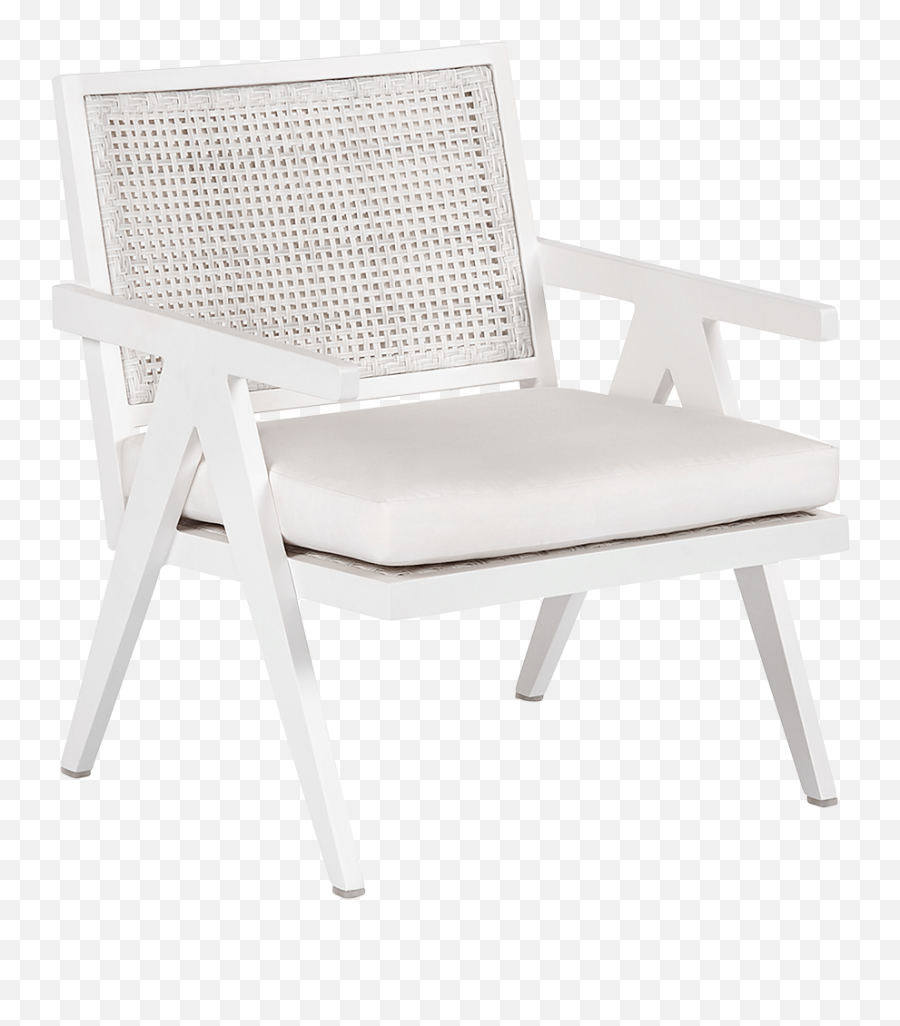 St Vincent Outdoor Lounge Chair U2013 White - Solid Back Png,Lounge Chair Icon