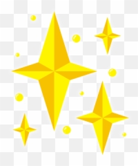 Golden Stars Falling Fireworks - star png Triangle