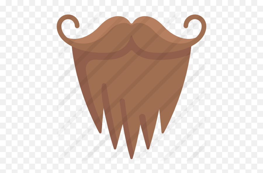 Mustache With Beard - Free Miscellaneous Icons Illustration Png,Mustaches Logo