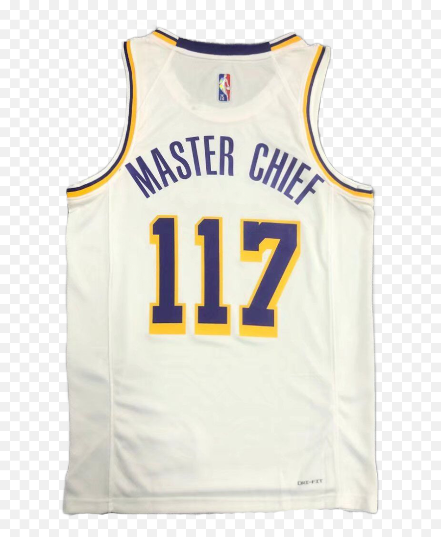 Master Chief 117 Los Angeles Lakers Icon Edition 2021 - 22 Sleeveless Png,Game Master Icon