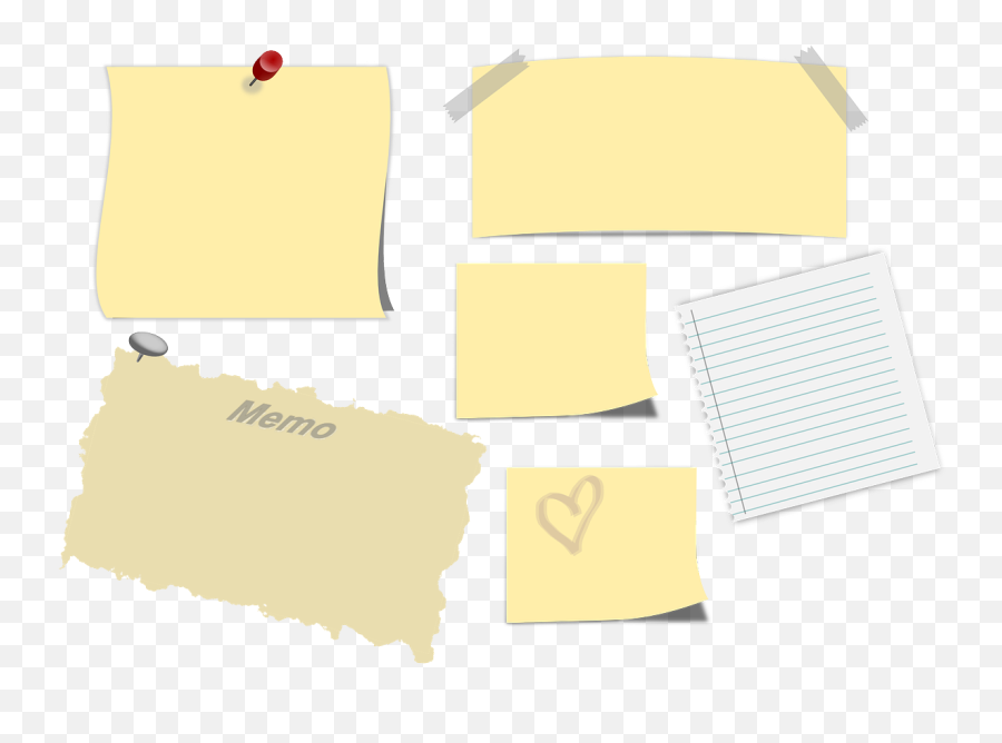 Memo Sticky Note Post - Sticky Notes Post It Png,Post It Notes Png