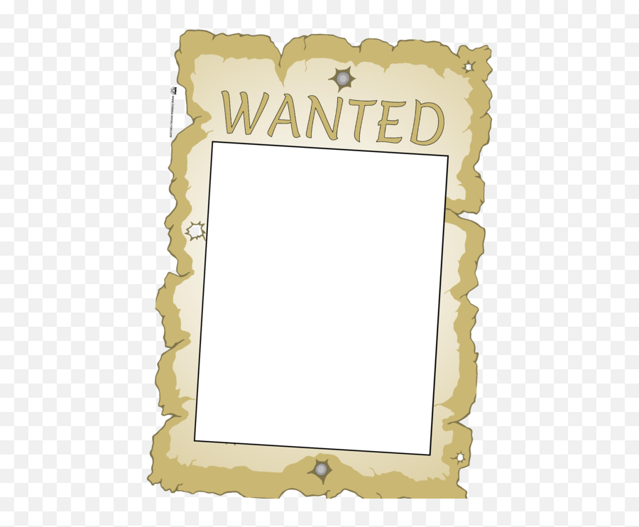 Free Wanted Poster Early Years - Eyfs Wanted Posters Png,Wanted Poster Png