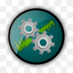 Gear Logo W Jagged Lines Png Svg Clip Art For Web - Design