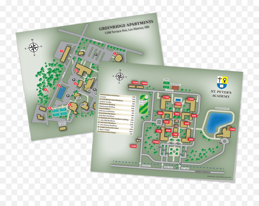 Campus Maps Wayfinding U0026 Emergency Management Building - Vertical Png,School Map Icon
