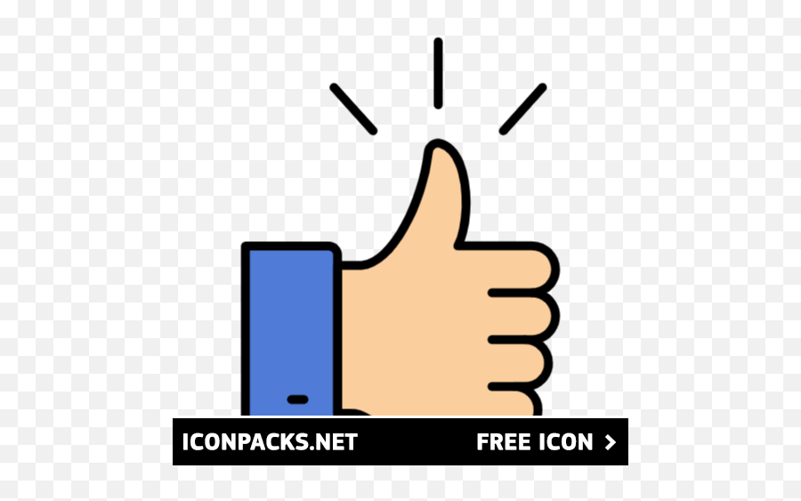 Free Thumbs Up Like Icon Symbol Png Svg Download Thumb