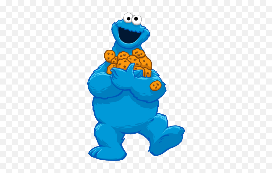 Sesame Street Cookie Monster Cartoon - Cookie Monster Clipart Png,Cookie Monster Png