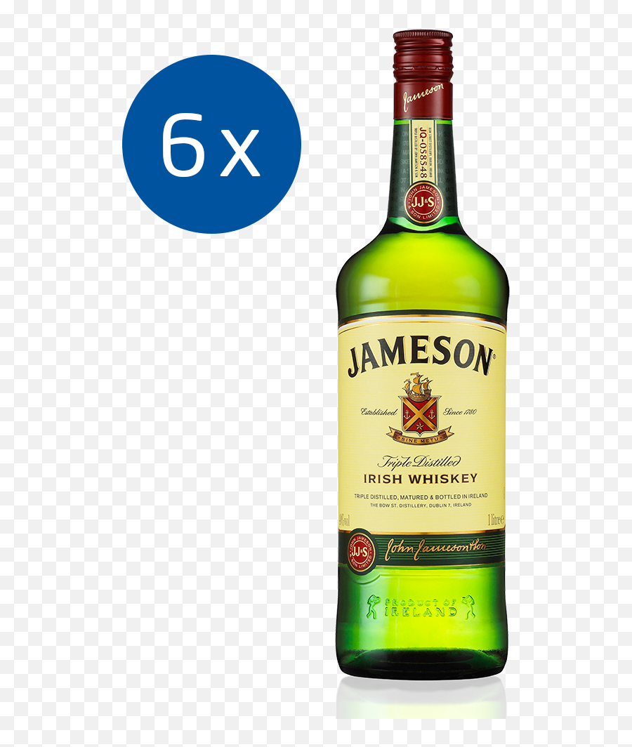 Jameson Irish Whiskey Distilled - Jameson Irish Whiskey 700ml Png,Whiskey Png