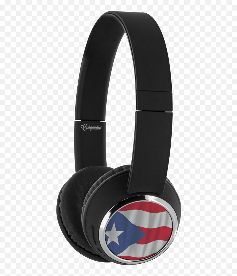 Puerto Rican Flag Wireless Bluetooth Headphones - Trump Headphones Png,Puerto Rico Flag Png