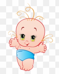 Free transparent cartoon baby png images, page 1 