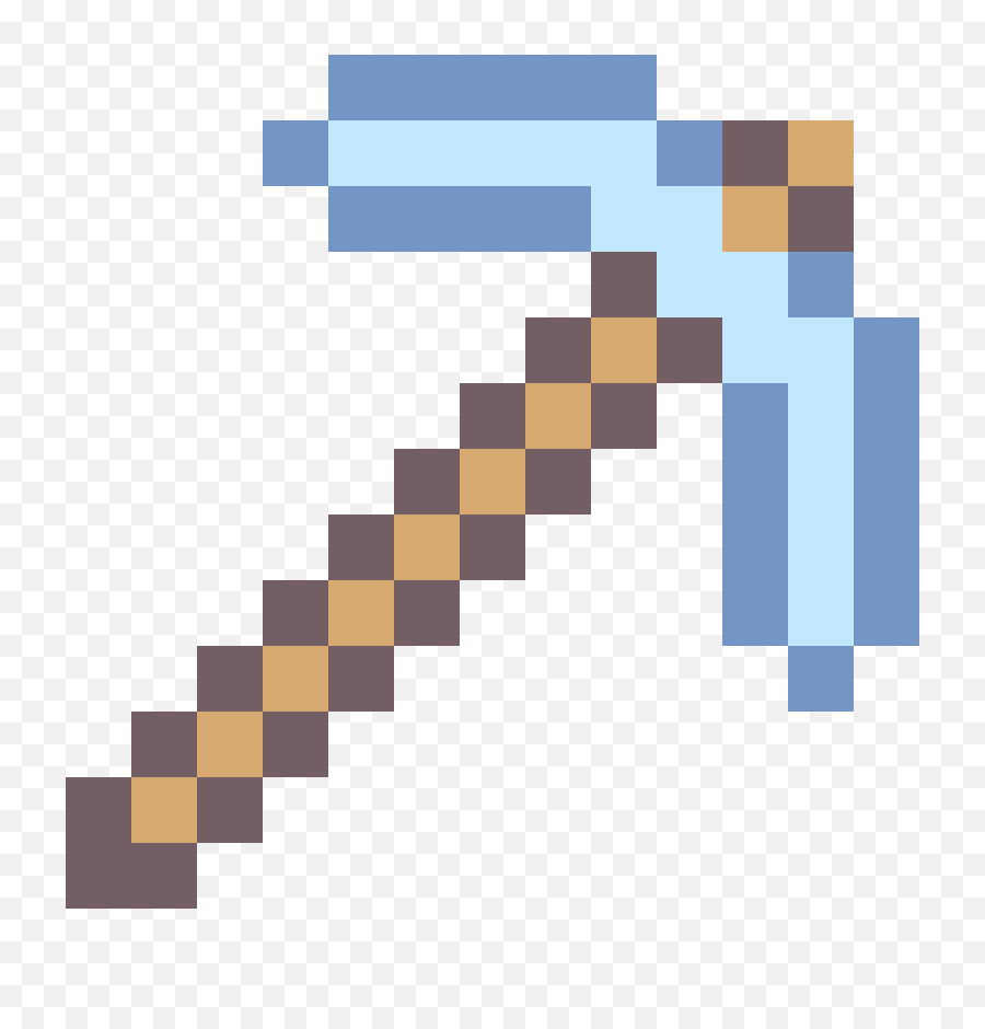 Minecraft Pickaxe Icon - Minecraft Pickaxe Png,Minecraft Pickaxe Png