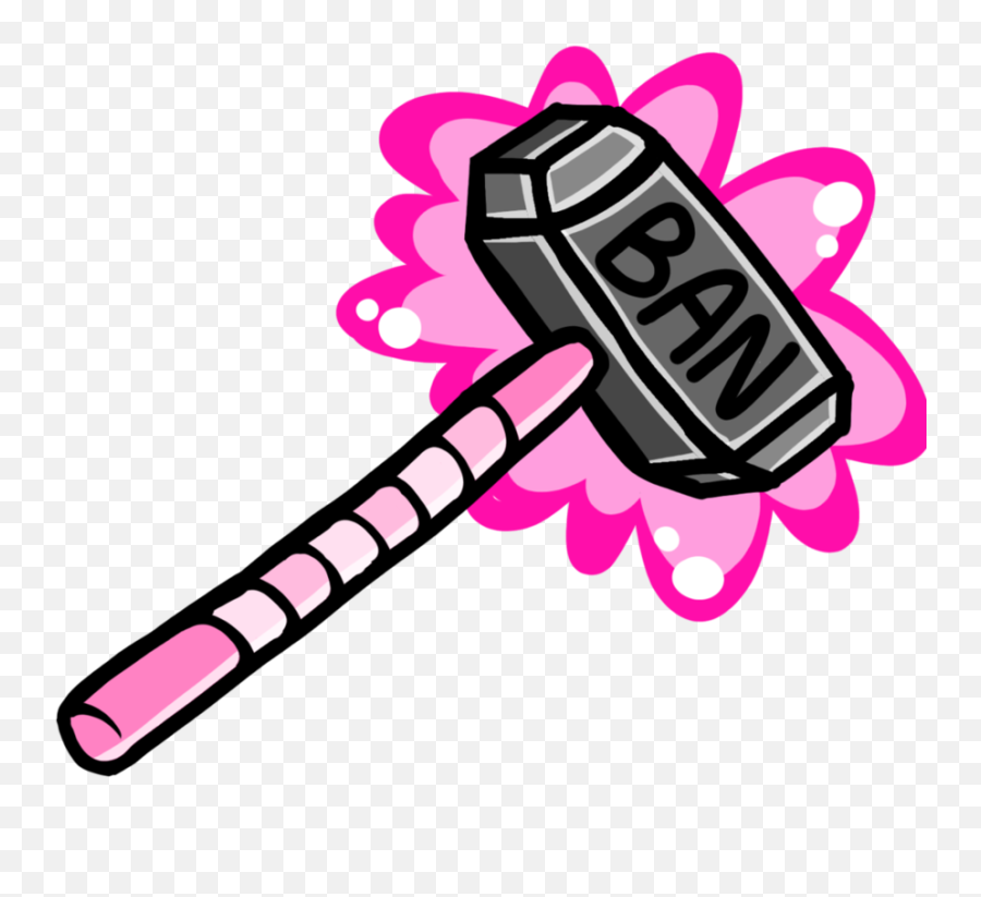 Png Clipart Free Library - Transparent Ban Hammer Png,Ban Hammer Png ...