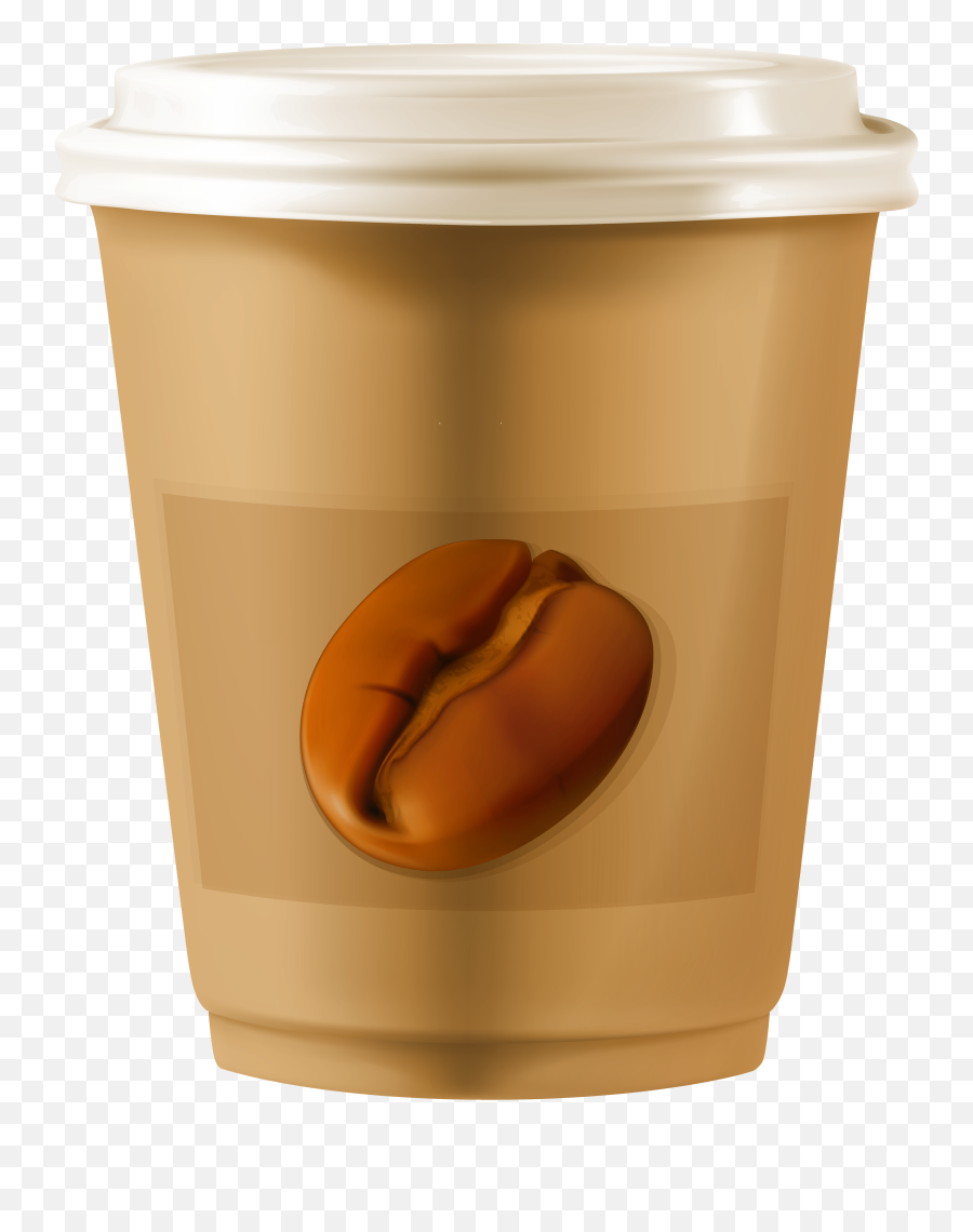 Brown Coffee Cup Png Clipart - Coffe Cups To Go Png,Coffee Clipart Transparent Background