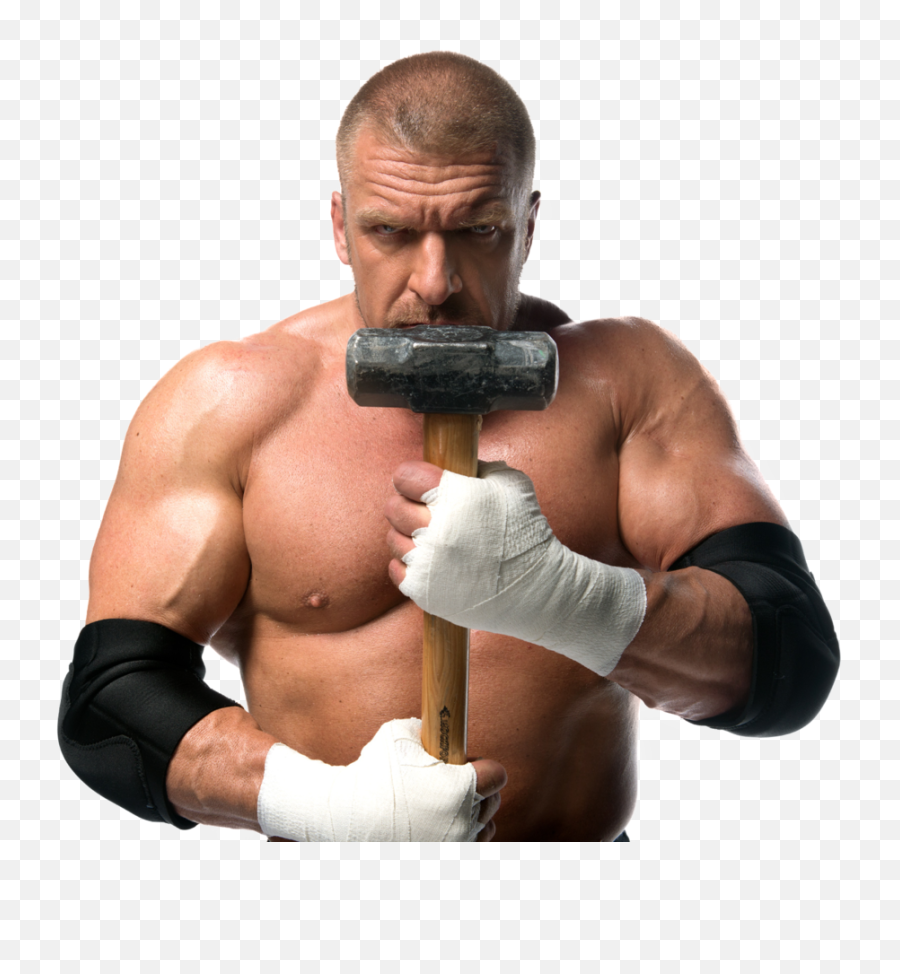 Download Triple H Png Photo - Triple H With Hammer,Triple H Png