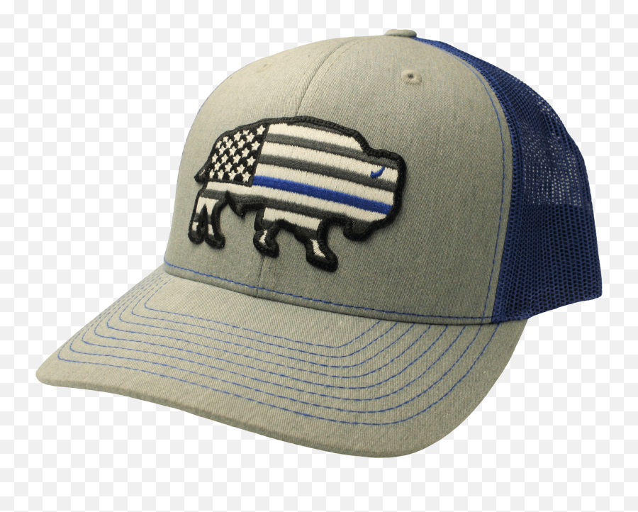 Thin Blue Line Heather Grey - Baseball Cap Png,Thin Blue Line Png