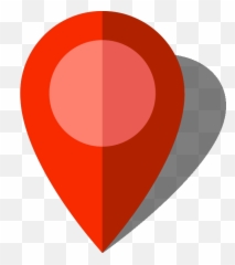 Red Location Pin Png - Icon Vector Map