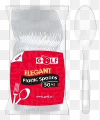 Golf Plastic - Spoon png