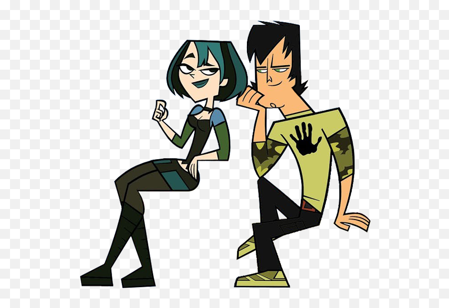 Download Gwent Love Story Cutouts - Total Drama Island Trent Total Drama Trent Sitting Png,Total Drama Island Logo