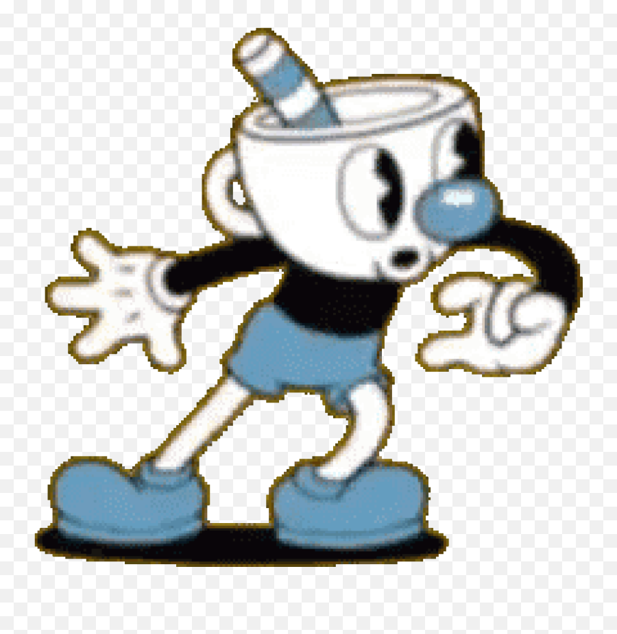 Gif Cuphead Wiki Fandom Powered - Mugman Png,Cuphead Png - free transparent  png images 