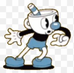 Gif Cuphead Wiki Fandom Powered - Mugman Png,Cuphead Png