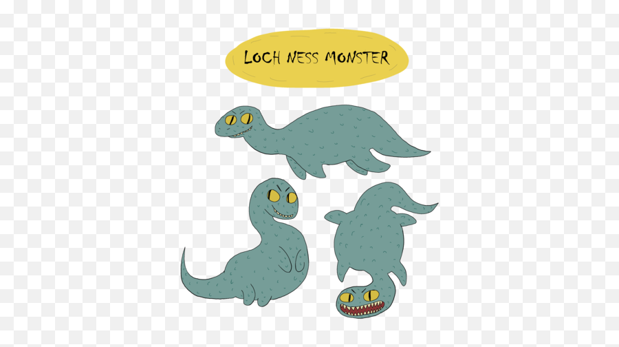 Download Loch Ness Monster - Cartoon Png,Ness Png