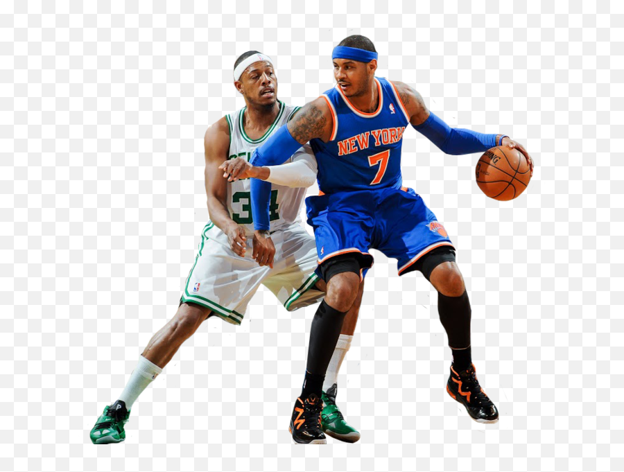 Paul Pierce Vs Carmelo Anthony - Carmelo Anthony Png,Carmelo Anthony Png