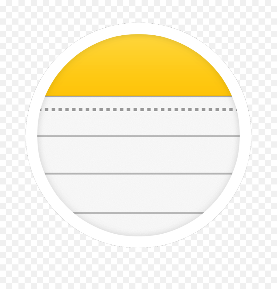 apple notes icon