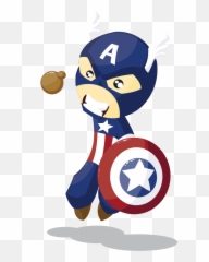 Captain America By Kcv - Capitan America Vector Png Full Capitan America Dibujo Png,Captain Png