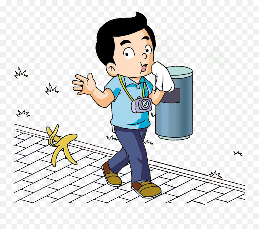 Litter Clipart Doing Thing - Waste Png Download Full Littering Clip Art,The Thing Png