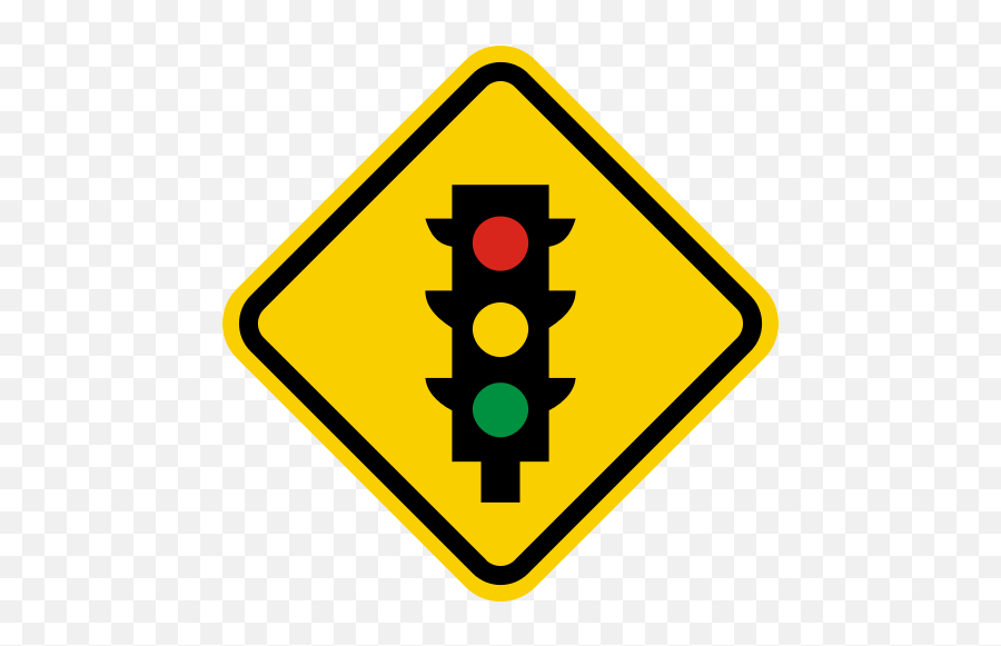 Australian Traffic Light Sign - New Zealand Nz Road Signs Png,Traffic Sign Png