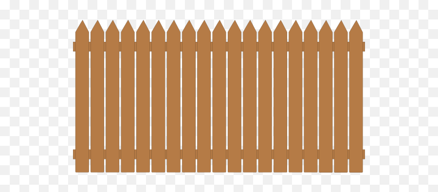 Wooden Fence Hd Clip Art - Vector Clip Art Picket Fence Png,Picket Fence Png